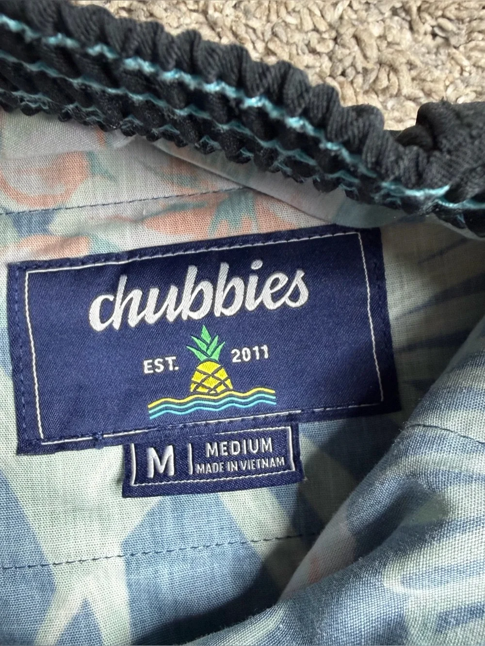 Chubbies Everywear Performance Pant midnight adventures medium black Athleisure